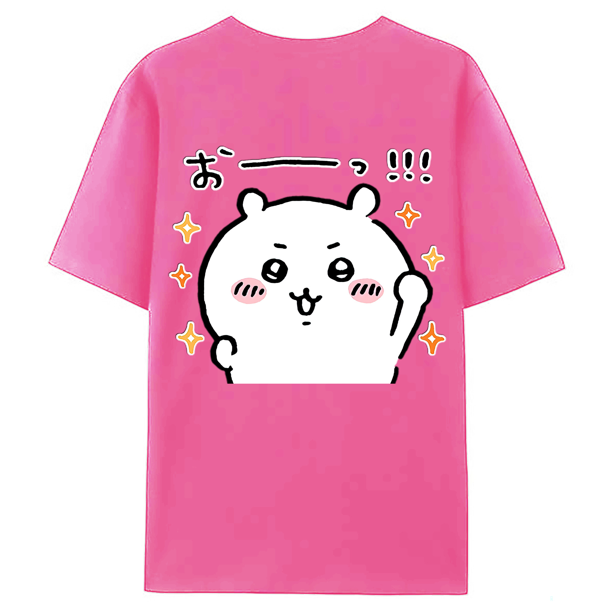 （画像用） ちいかわ ちいかわ Chii-kawa chiikawa レディース半袖Tシャツ(バックプリント)